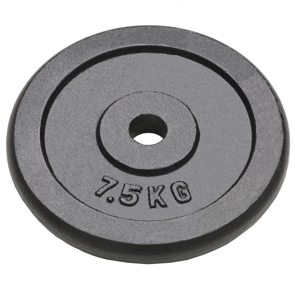 Levypainot 4 kpl 4x7,5 kg valurauta
