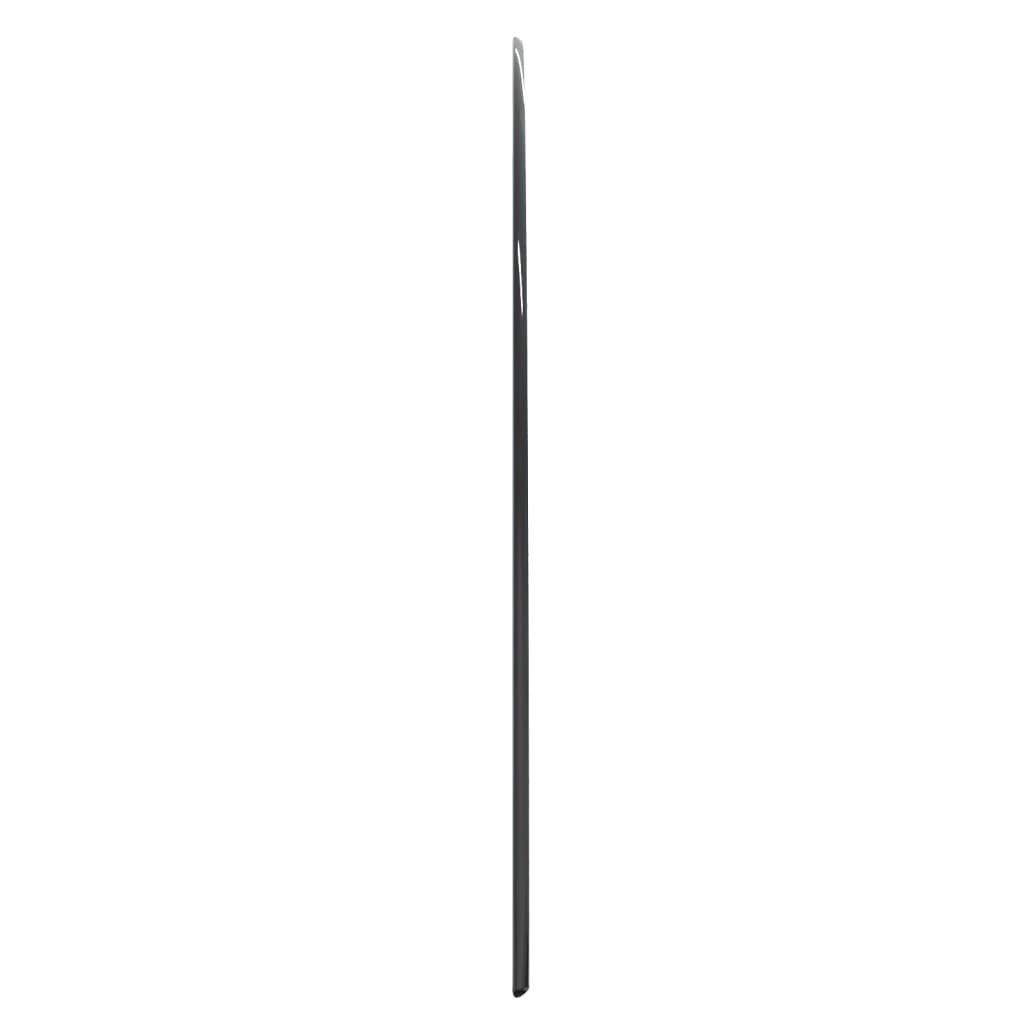 Takan lasilevy puolipyöreä 1000x600 mm