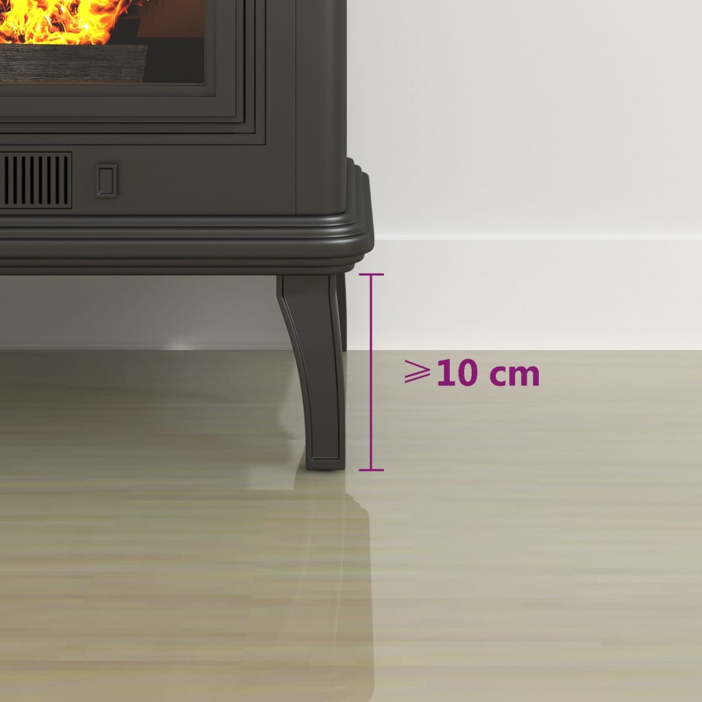 Takan lasilevy puolipyöreä 1000x600 mm