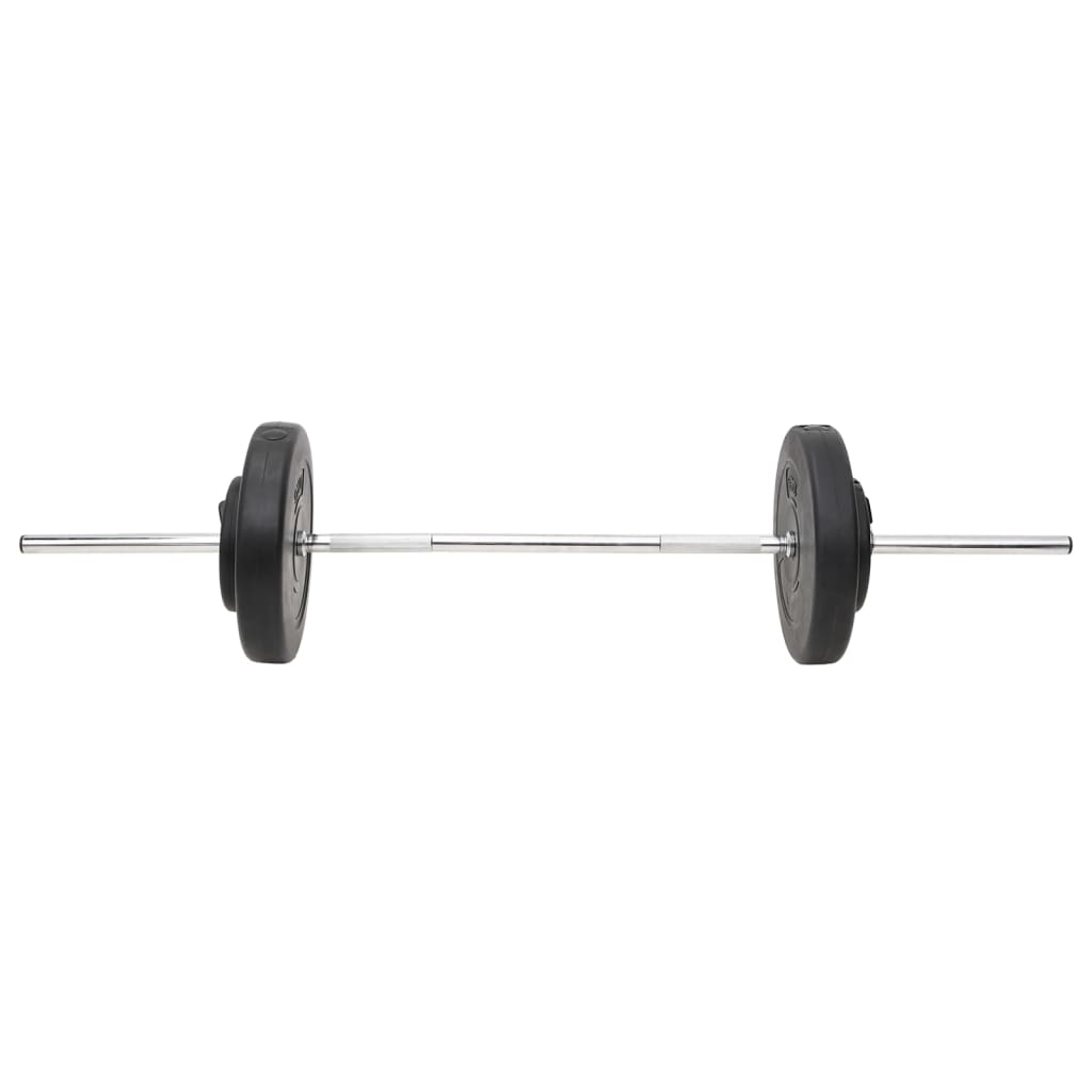 Painonnostotanko ja käsipainosarja levyillä 60 kg