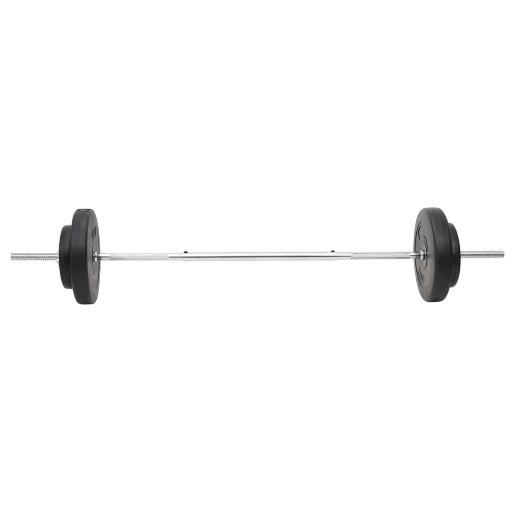 Painonnostotanko ja käsipainosarja levyillä 60 kg